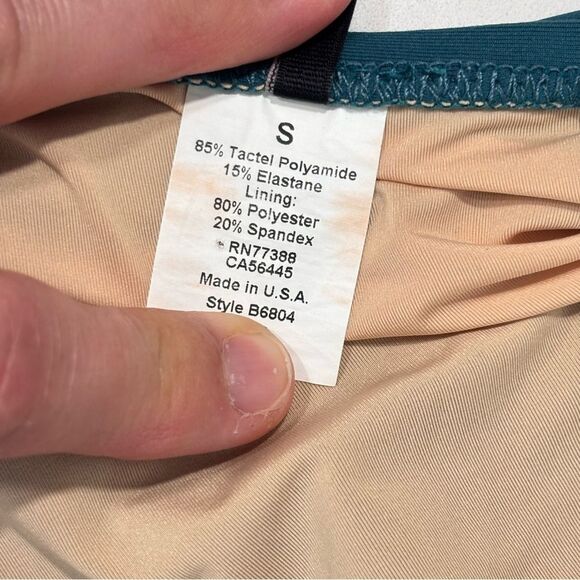 J. Crew | Women’s Teal Blue Bikini Bottoms 2-piece Swimsuit Suit Small - Picture 11 of 12